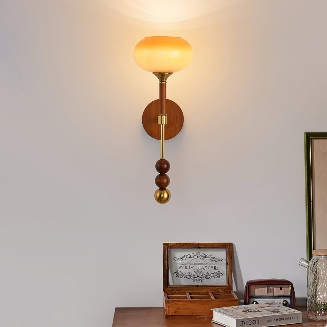 Hilda Roma Elegance Wood Sconce Wall lamp - Neutralighting