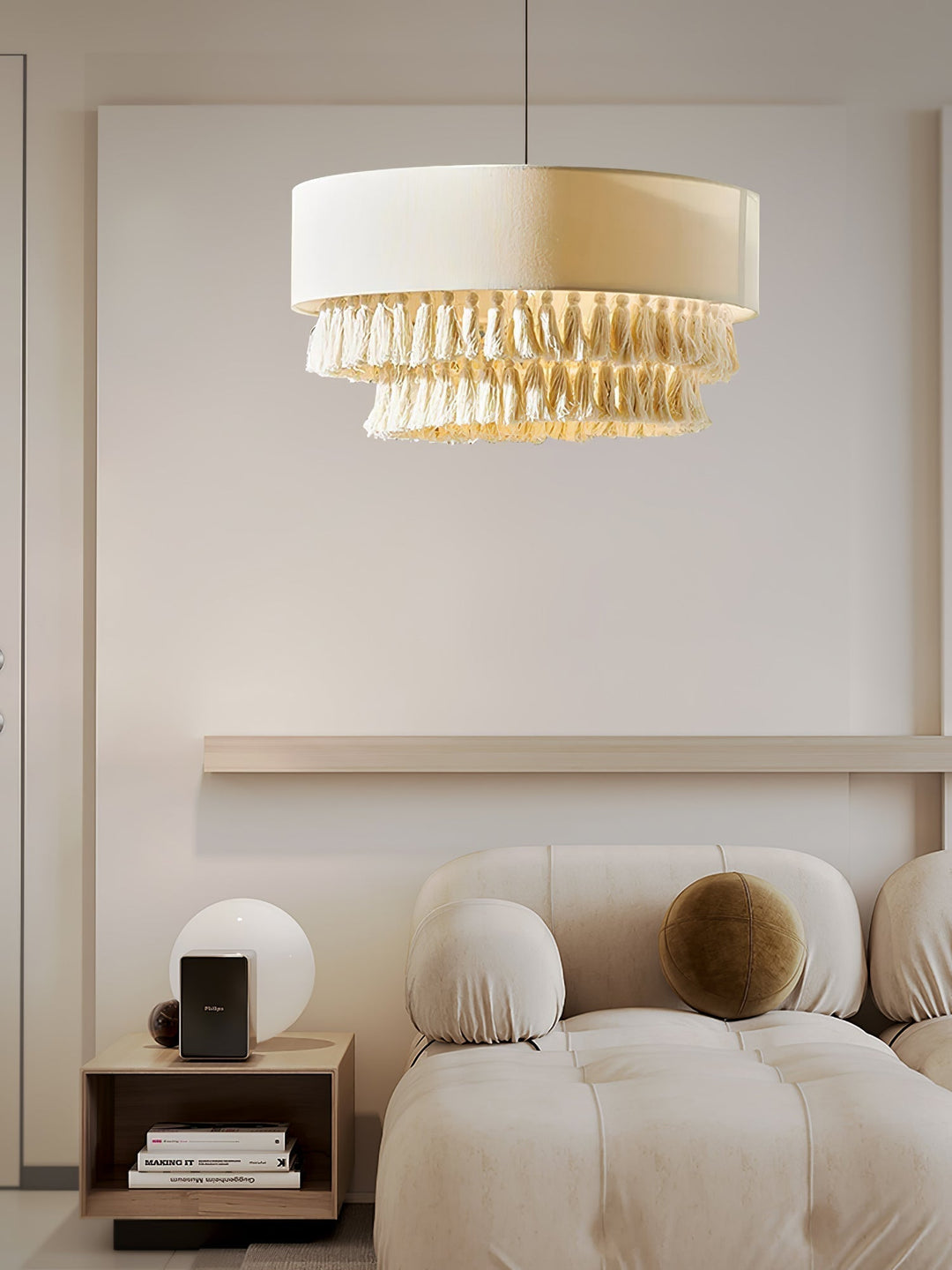 Cicaros Postmoderne Luxe Tissu Suspension - Neutralighting