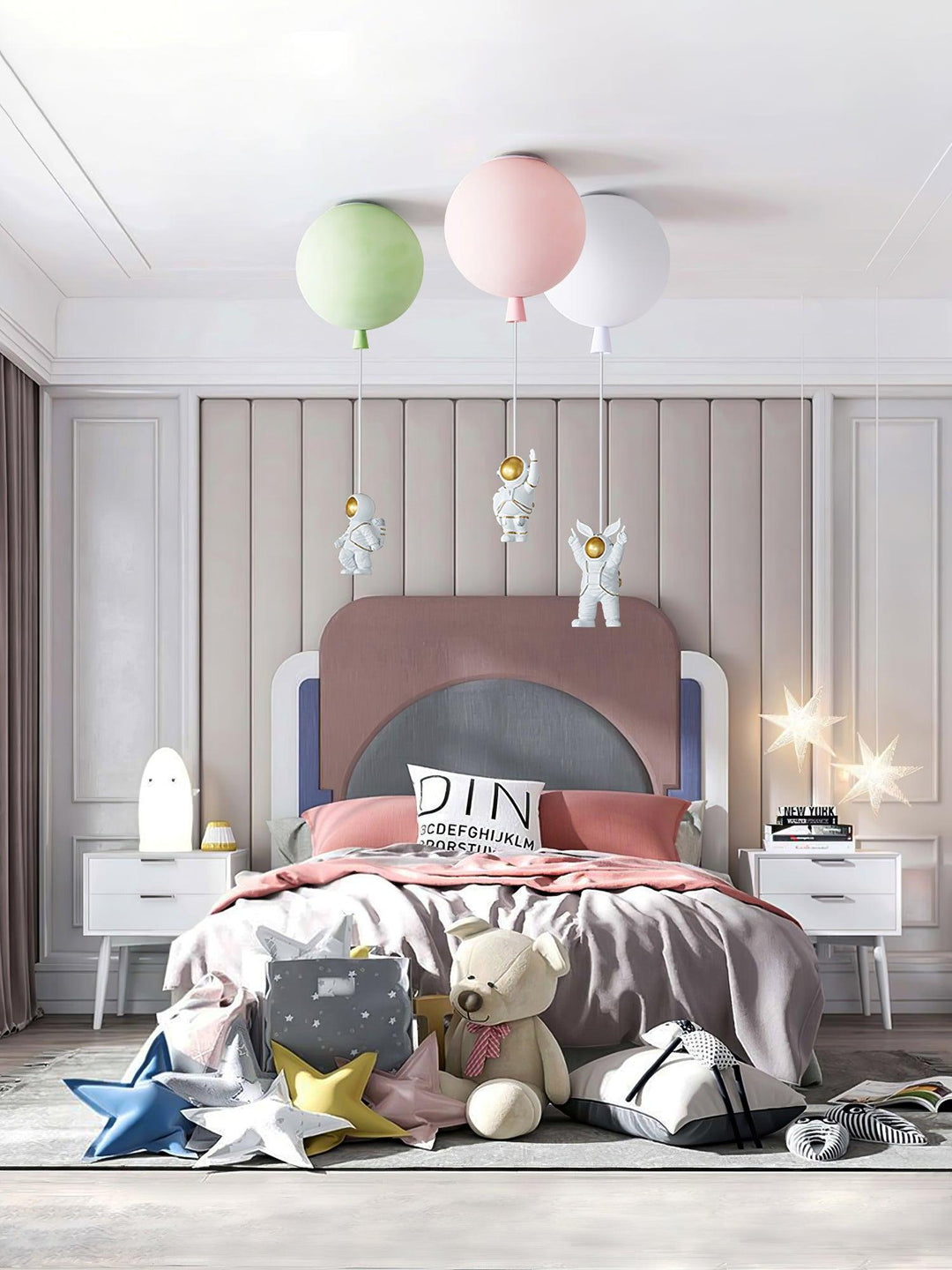 Solara Lampe Plafonnier Acrylique Ballon Astronaute - Neutralighting