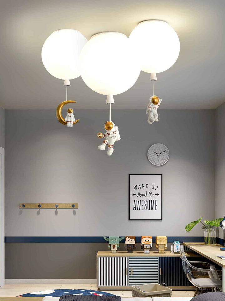 Plafonnier Solara Acrylique 25cm Blanc LED