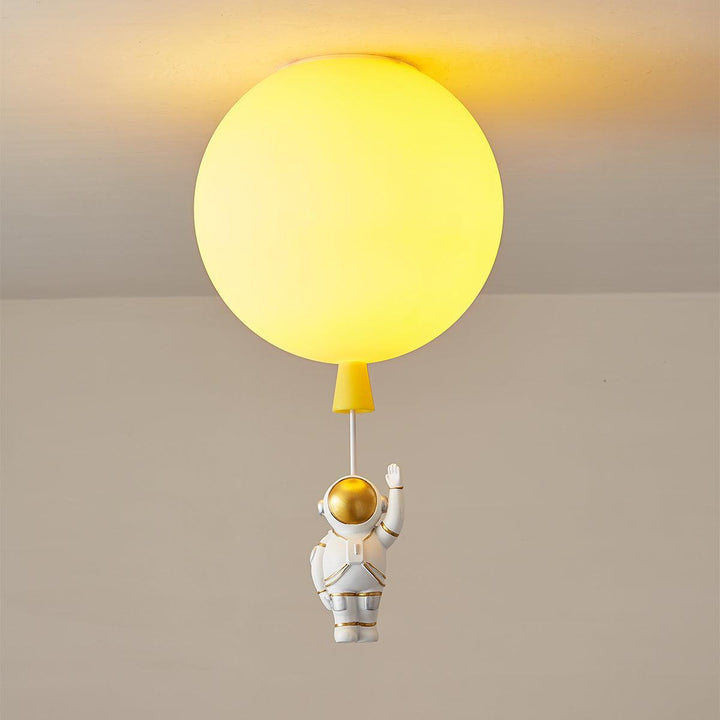 Solara Lampe Plafonnier Acrylique Ballon Astronaute - Neutralighting