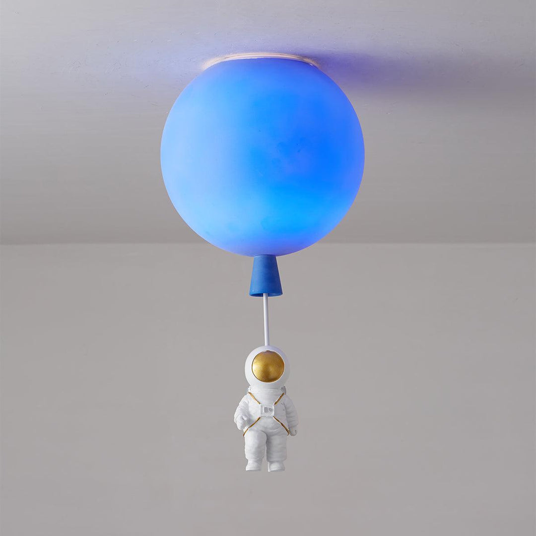 Solara Lampe Plafonnier Acrylique Ballon Astronaute - Neutralighting
