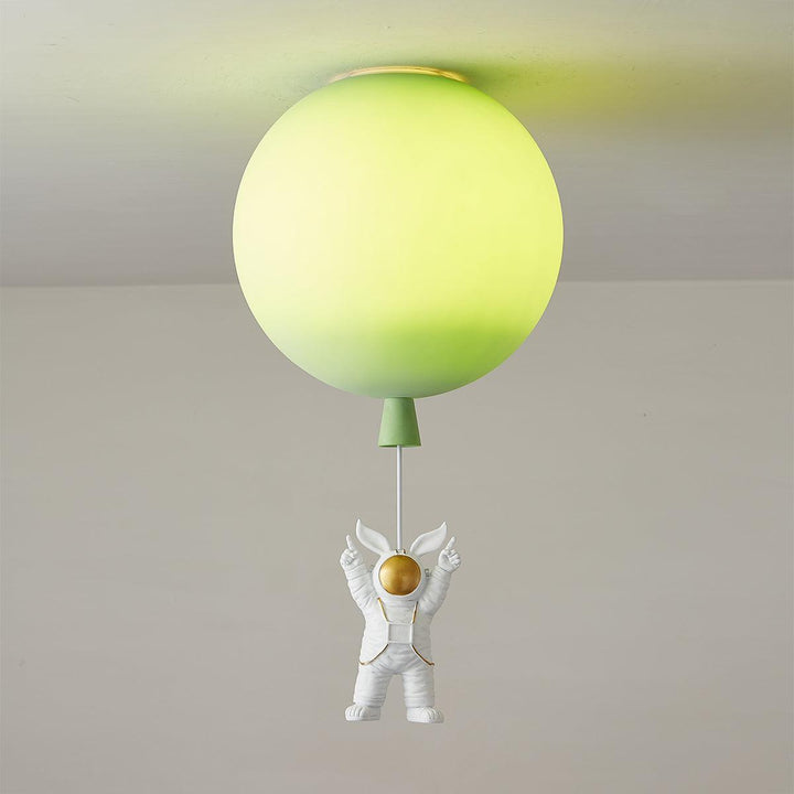 Solara Lampe Plafonnier Acrylique Ballon Astronaute - Neutralighting