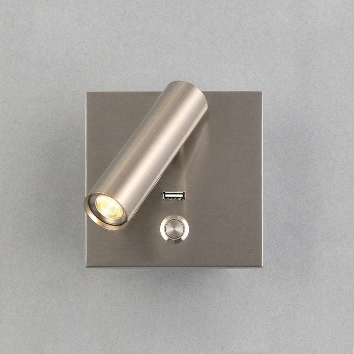 Aare Moderne Minimaliste Chevet USB Noir Luminaire Mural - Neutralighting