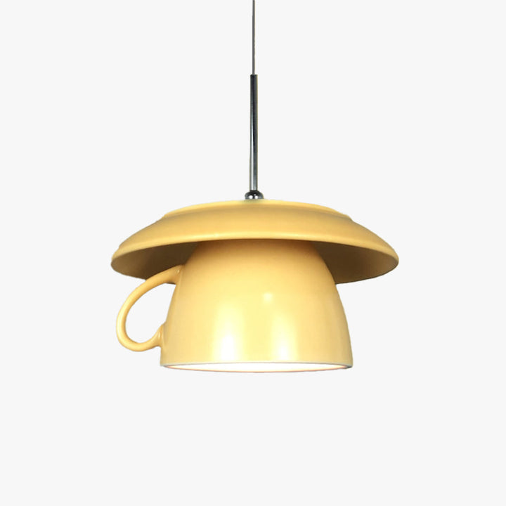 Valentina Pop Art Tasse Céramique LED Suspension Chambre à Coucher - Neutralighting