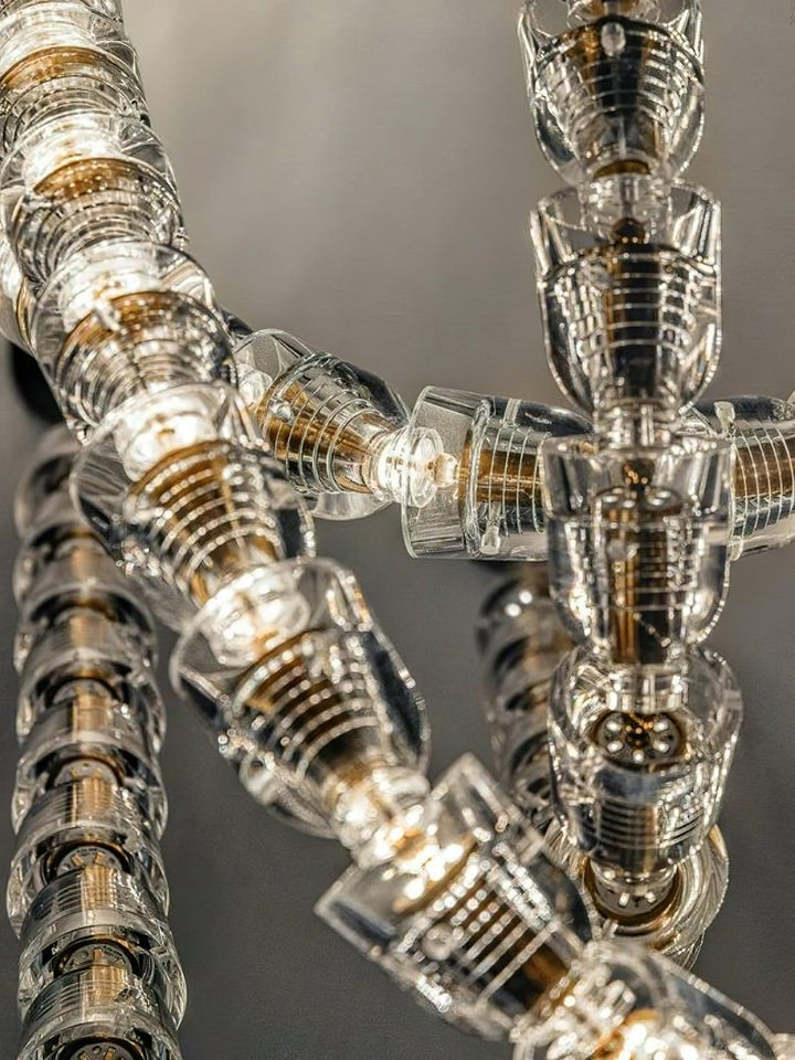 Nysilisra Luxe Crystal Suspension Lumière - Neutralighting