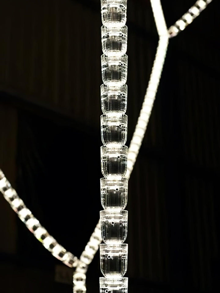 Nysilisra Luxe Crystal Suspension Lumière - Neutralighting