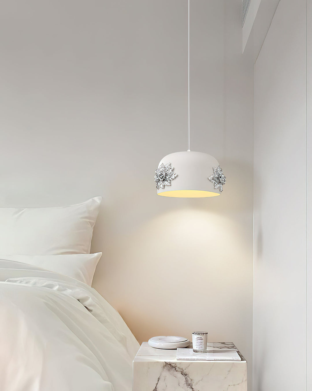 Gaina Suspension Florale Tambour - Neutralighting