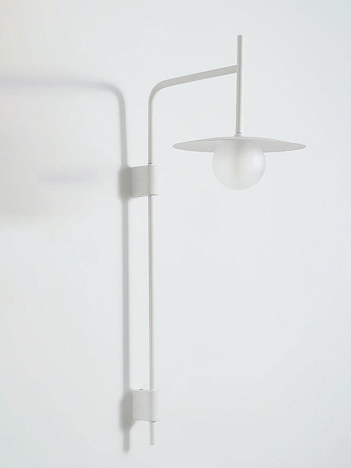 Edan Swing Arm Plug-in Glass Wall Lamp - Neutralighting