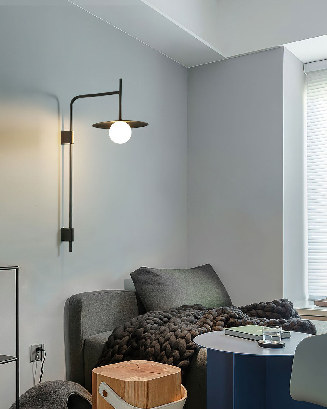 Elsie Applique Murale Moderne Minimaliste En Verre - Neutralighting