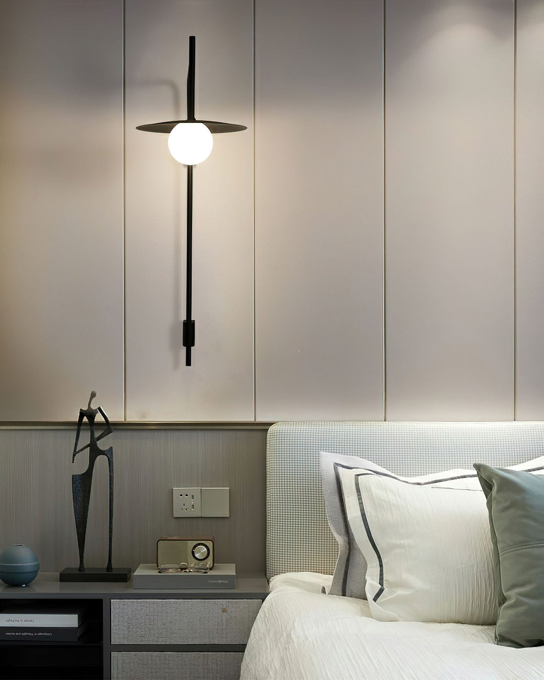 Elsie Applique Murale Moderne Minimaliste En Verre - Neutralighting
