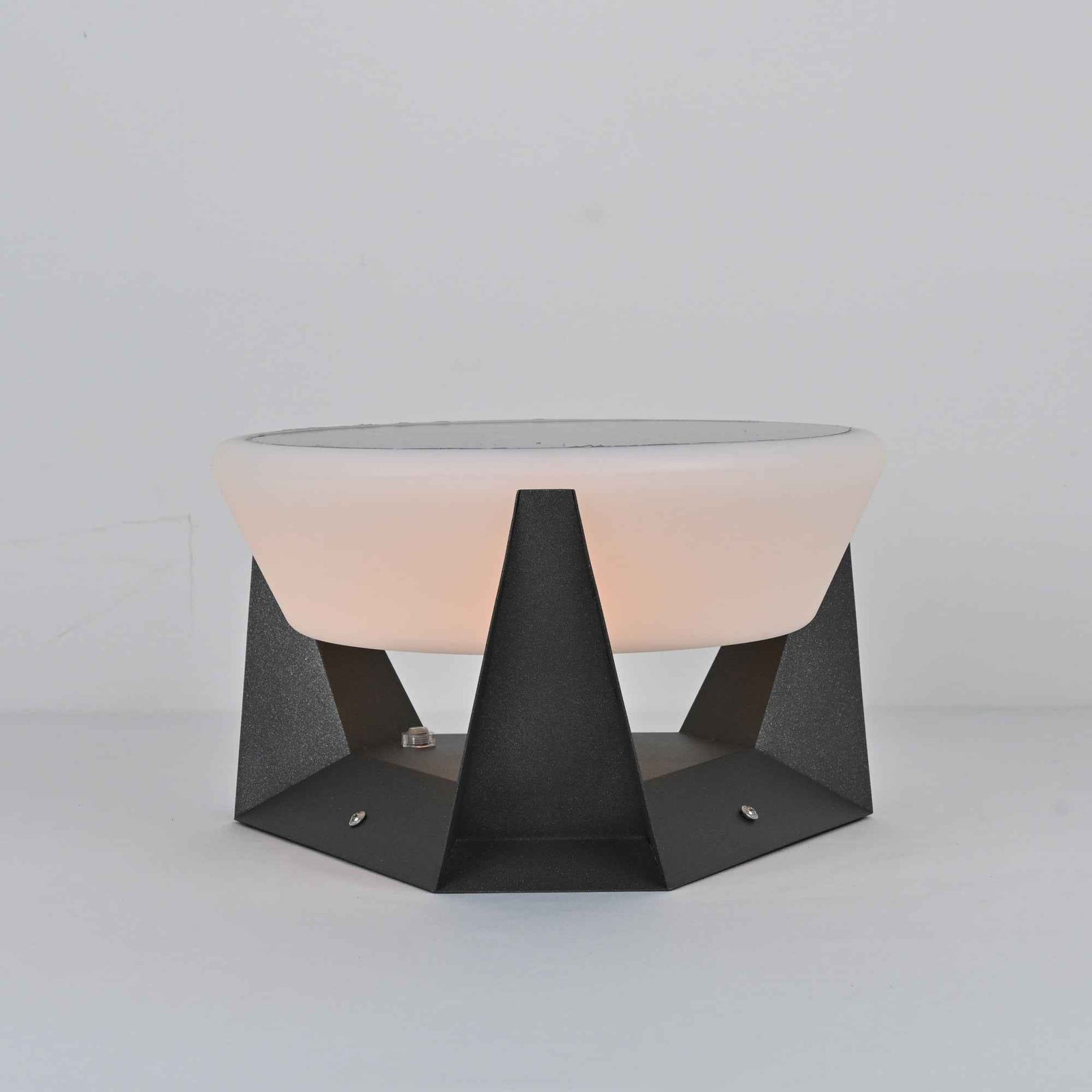 Auren Acrylique 18cm Noir LED 5W
