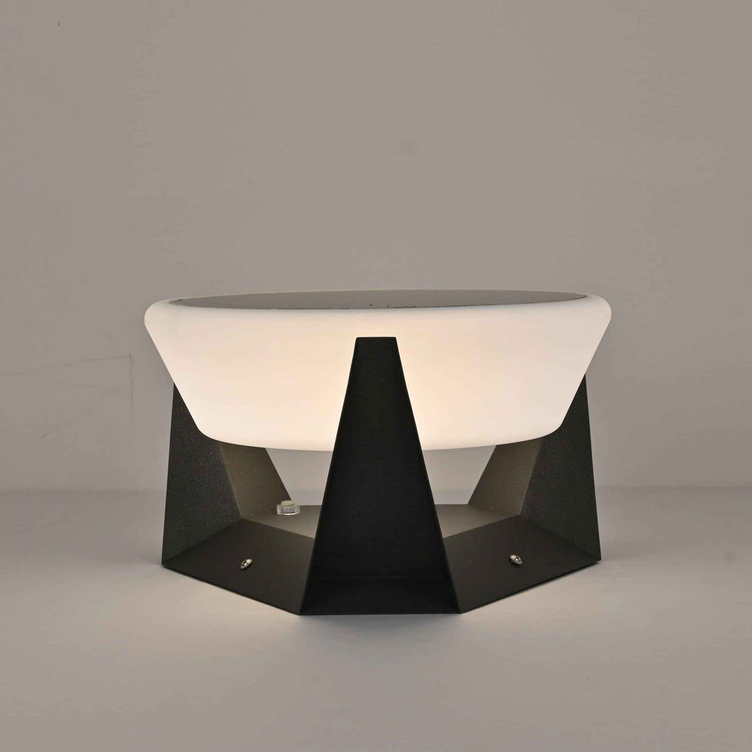 Auren Acrylique 18cm Noir LED 5W