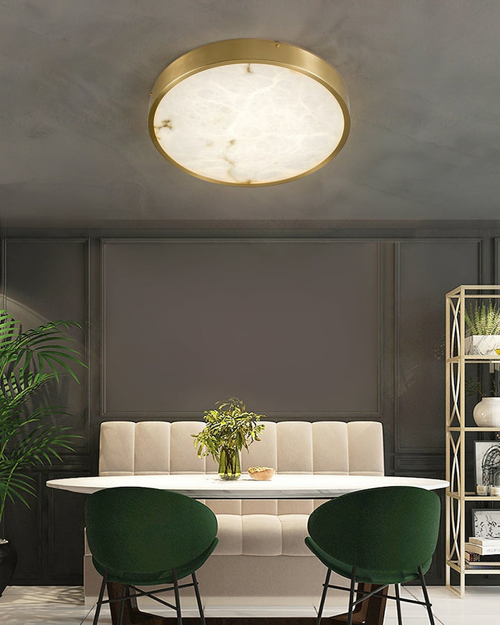 Uzoror Lampe de Plafond Encastrée Albâtre Minimaliste Moderne - Neutralighting