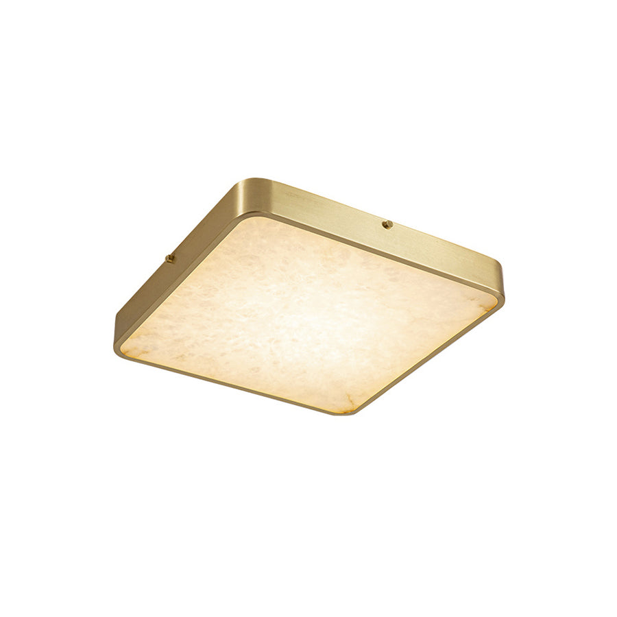 Uzoror Lampe de Plafond Encastrée Albâtre Minimaliste Moderne - Neutralighting