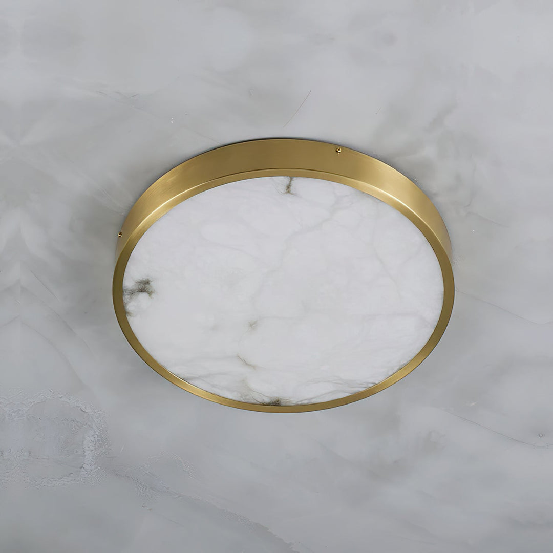 Uzoror Lampe de Plafond Encastrée Albâtre Minimaliste Moderne - Neutralighting