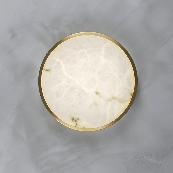 Uzoror Lampe de Plafond Encastrée Albâtre Minimaliste Moderne - Neutralighting