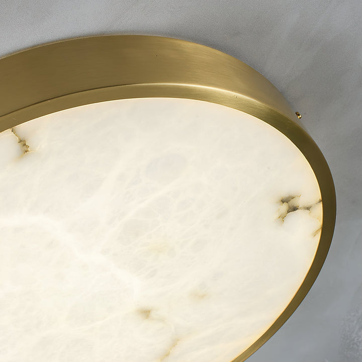 Uzoror Lampe de Plafond Encastrée Albâtre Minimaliste Moderne - Neutralighting