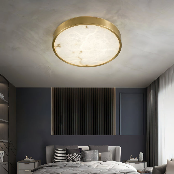 Uzoror Lampe de Plafond Encastrée Albâtre Minimaliste Moderne - Neutralighting