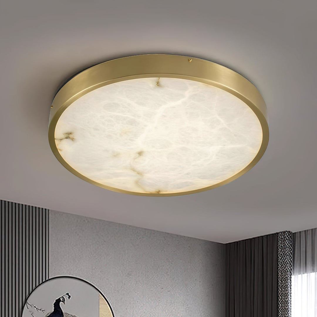 Uzoror Lampe de Plafond Encastrée Albâtre Minimaliste Moderne - Neutralighting