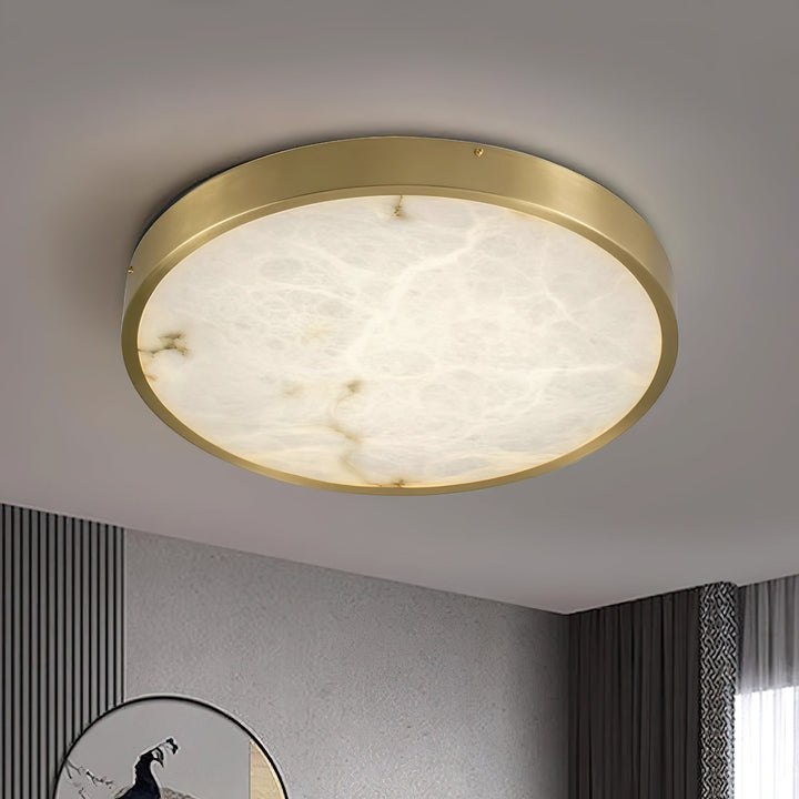 Uzoror Lampe de Plafond Encastrée Albâtre Minimaliste Moderne - Neutralighting