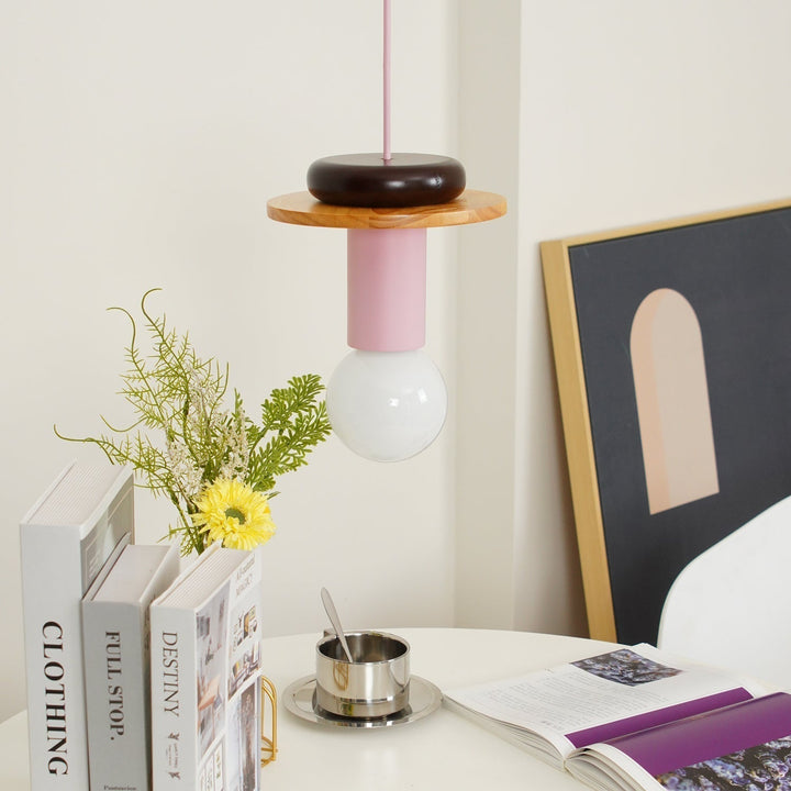 Elena Lampe Pendante Moderne en Bois - Neutralighting