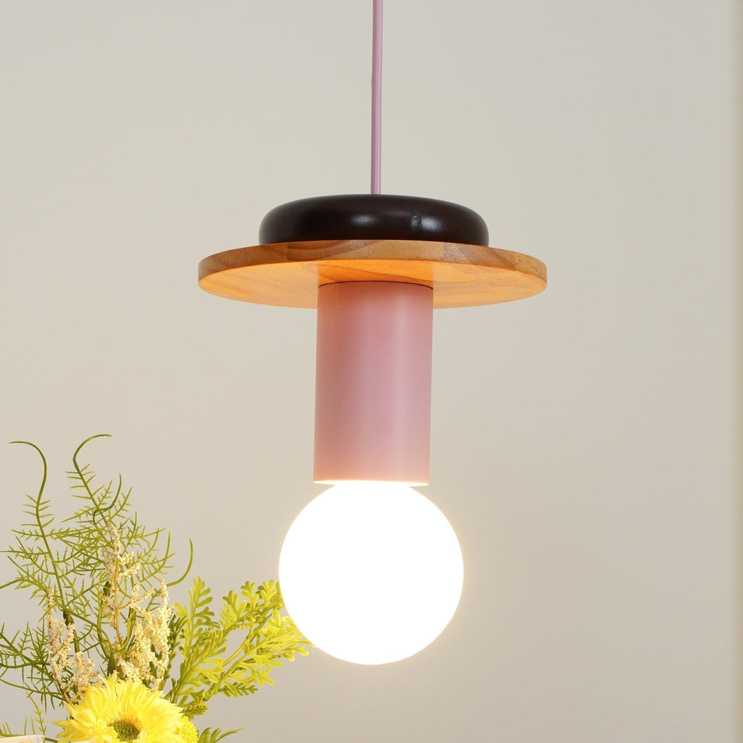Elena Lampe Pendante Moderne en Bois - Neutralighting