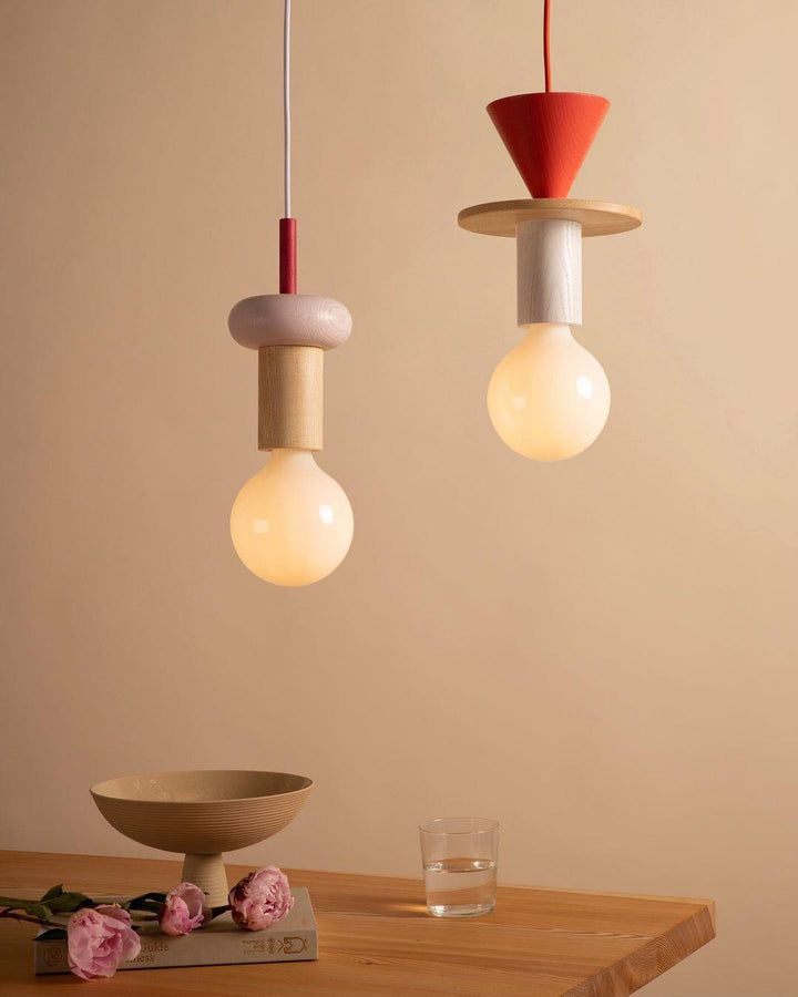 Elena Lampe Pendante Moderne en Bois - Neutralighting
