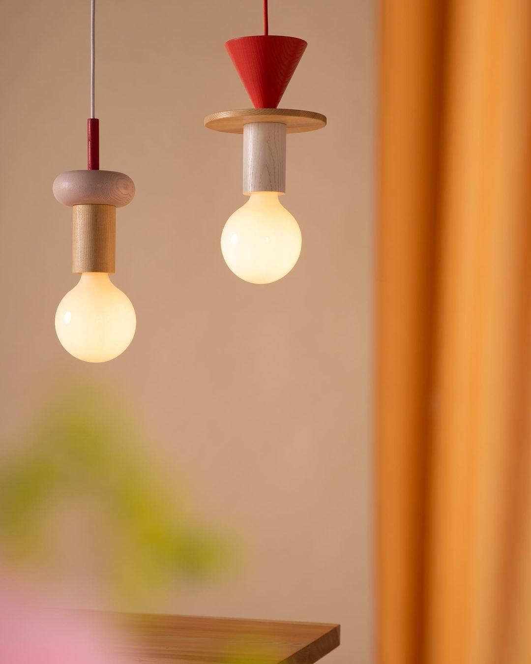 Elena Lampe Pendante Moderne en Bois - Neutralighting