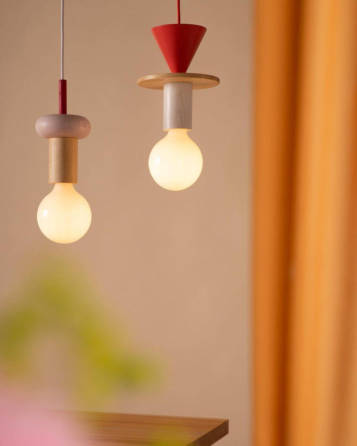 Elena Lampe Pendante Moderne en Bois - Neutralighting
