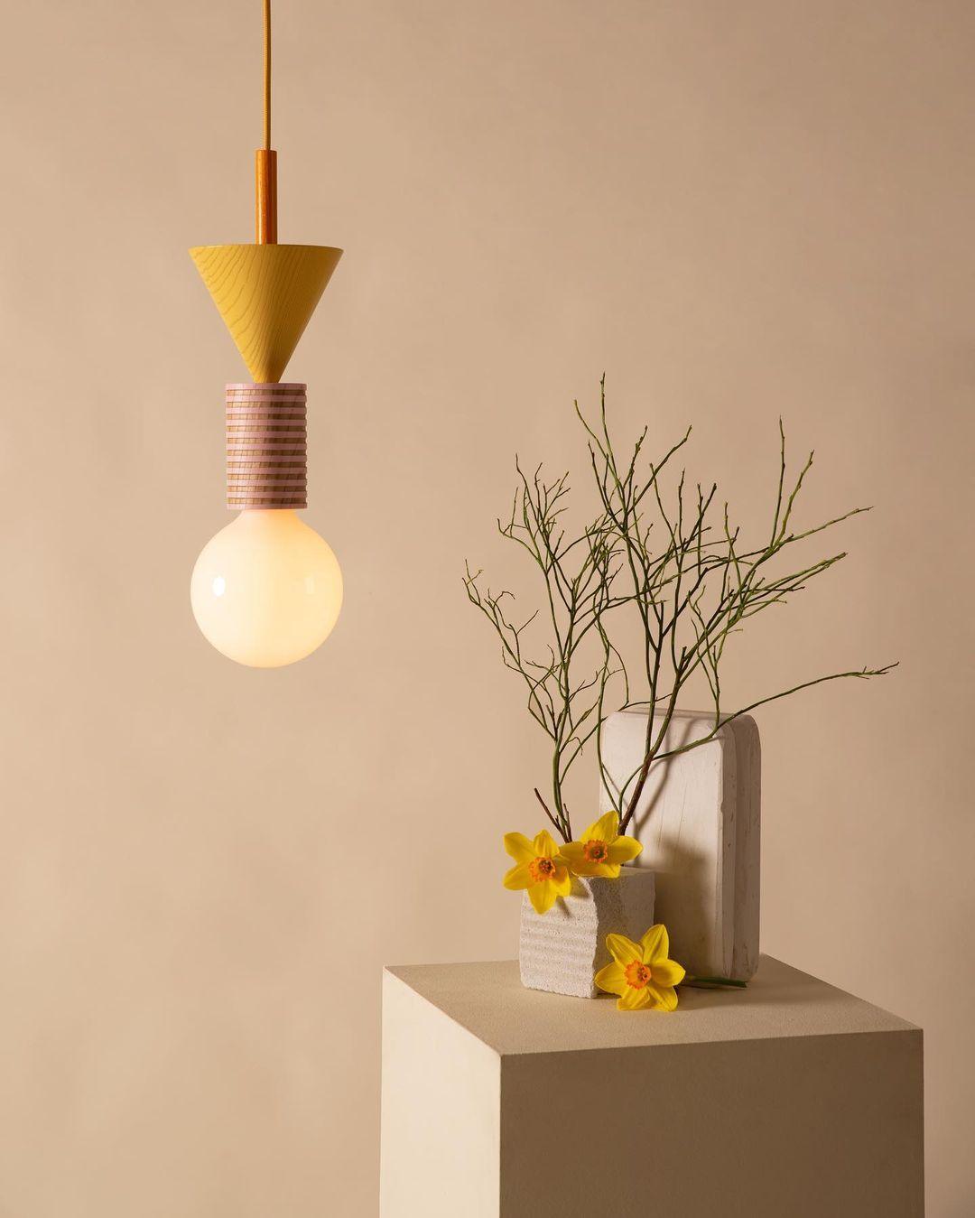 Elena Lampe Pendante Moderne en Bois - Neutralighting