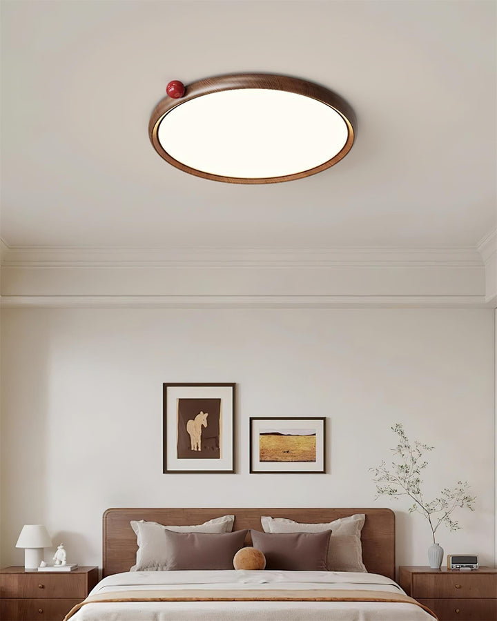 Geos Plafonnier Bois LED Moderne Minimaliste - Neutralighting