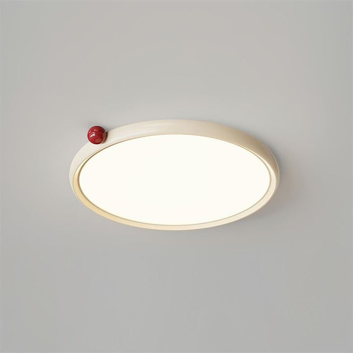 Geos Lustre Plafonnier Ton Bois Circulaire LED - Neutralighting