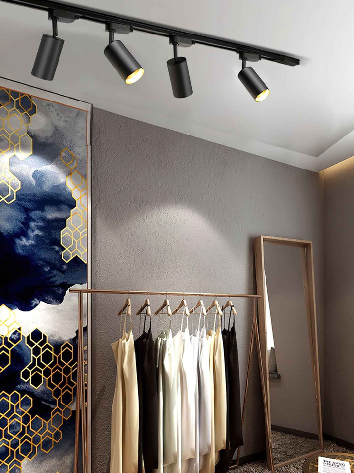 Gilded Métal 50cm Noir LED