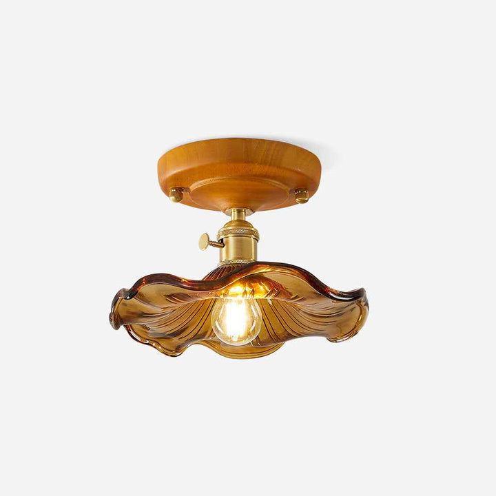 Lampe Aura en Bois – Design Contemporain