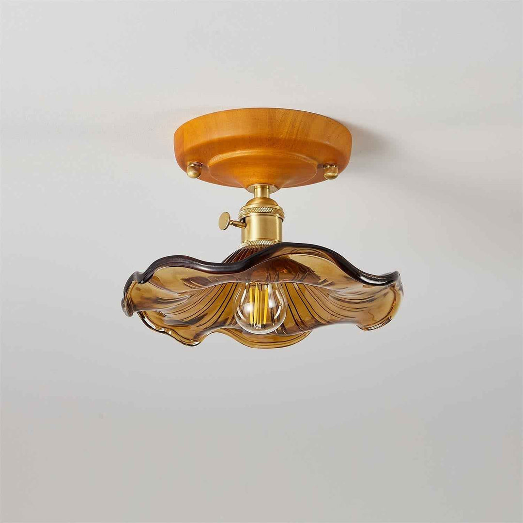Lampe Aura en Bois – Design Contemporain