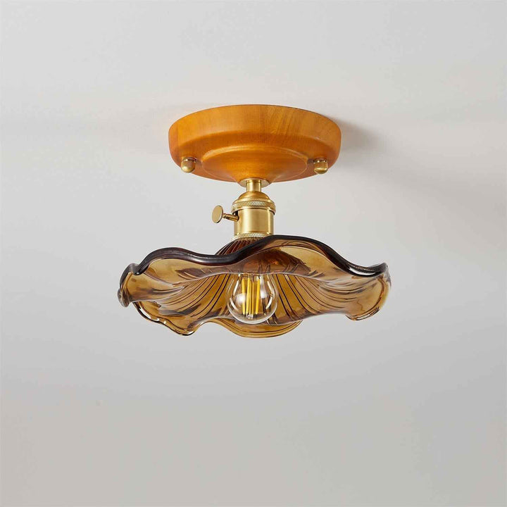 Lampe Aura en Bois – Design Contemporain