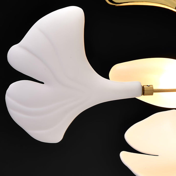 Olivia Lustre Moderne et Luxueuse, Métal/céramique, Or, Salon/Chambre à Coucher - Neutralighting