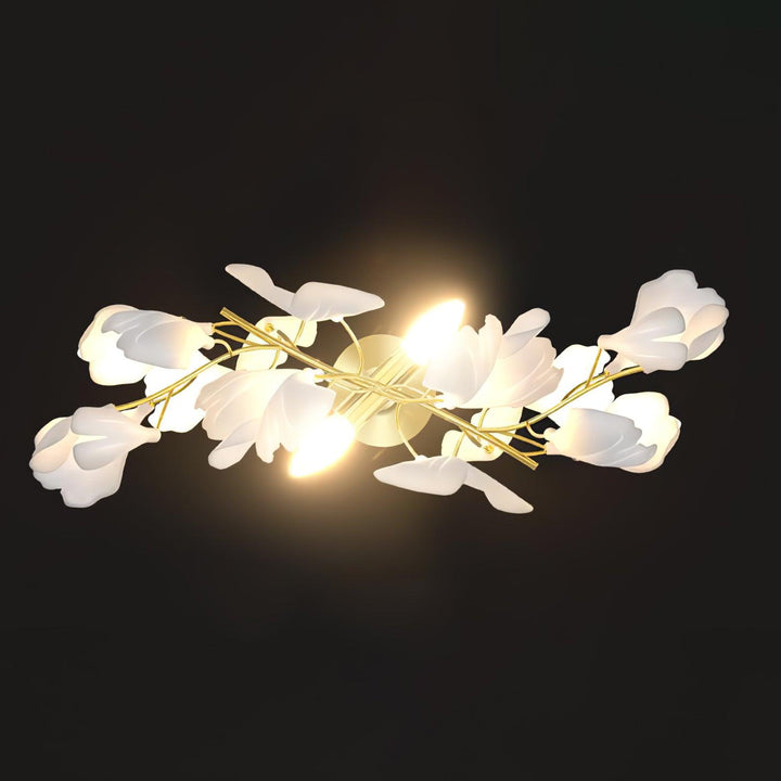 Elvelos Applique Murale en Céramique Fleurs - Neutralighting