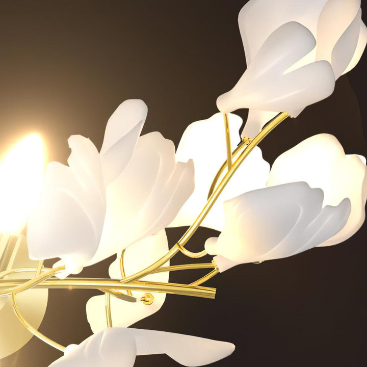 Elvelos Applique Murale en Céramique Fleurs - Neutralighting