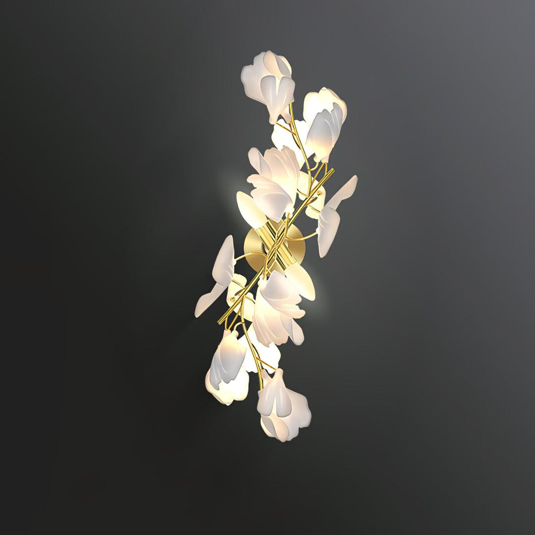Elvelos Applique Murale en Céramique Fleurs - Neutralighting