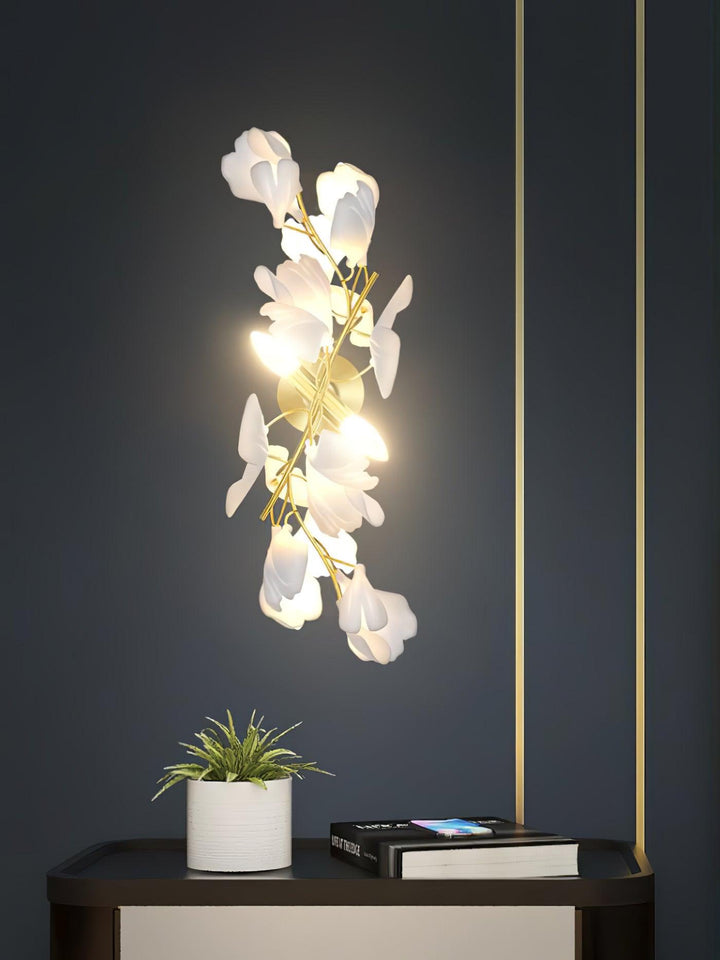 Elvelos Applique Murale en Céramique Fleurs - Neutralighting