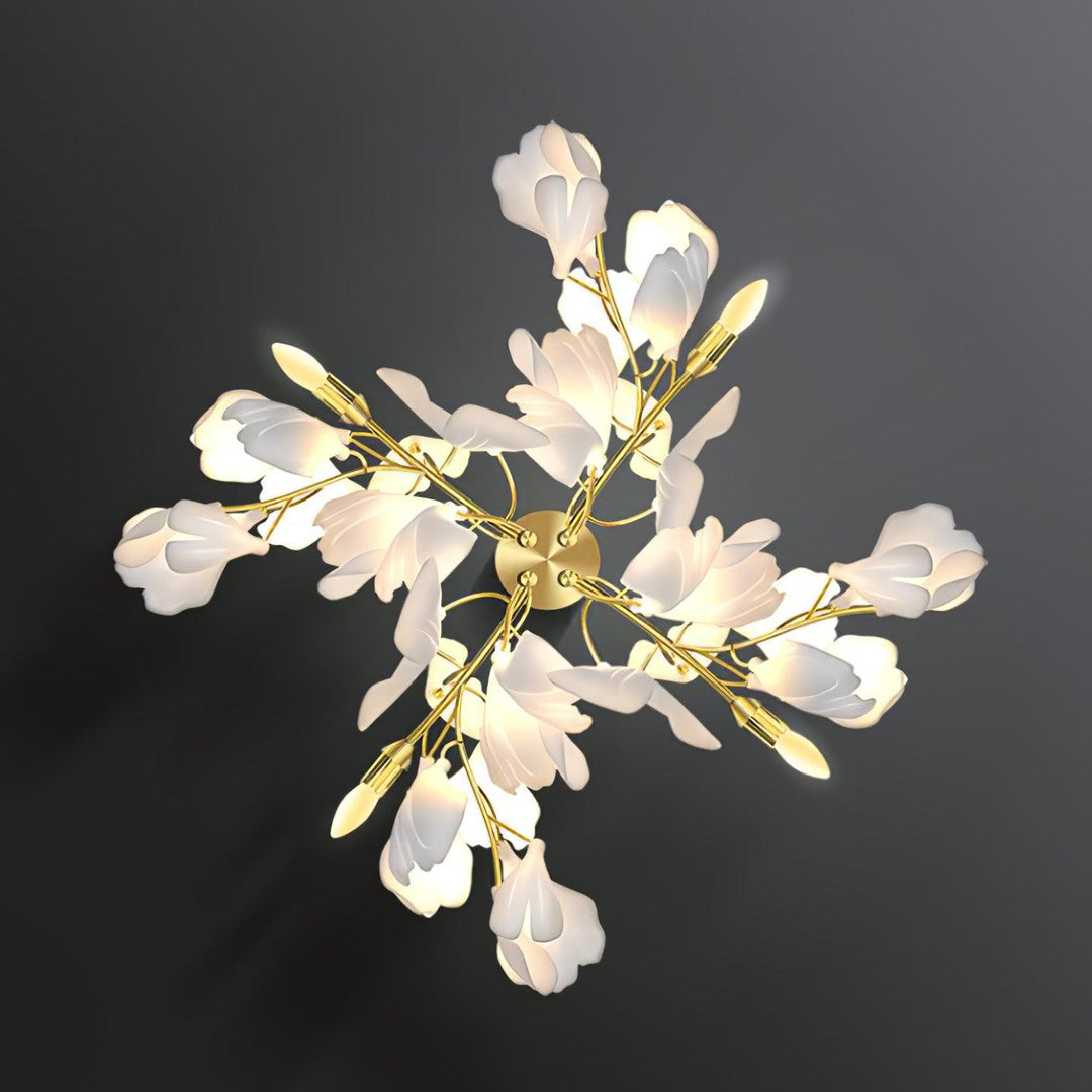 Elvelos Applique Murale en Céramique Fleurs - Neutralighting