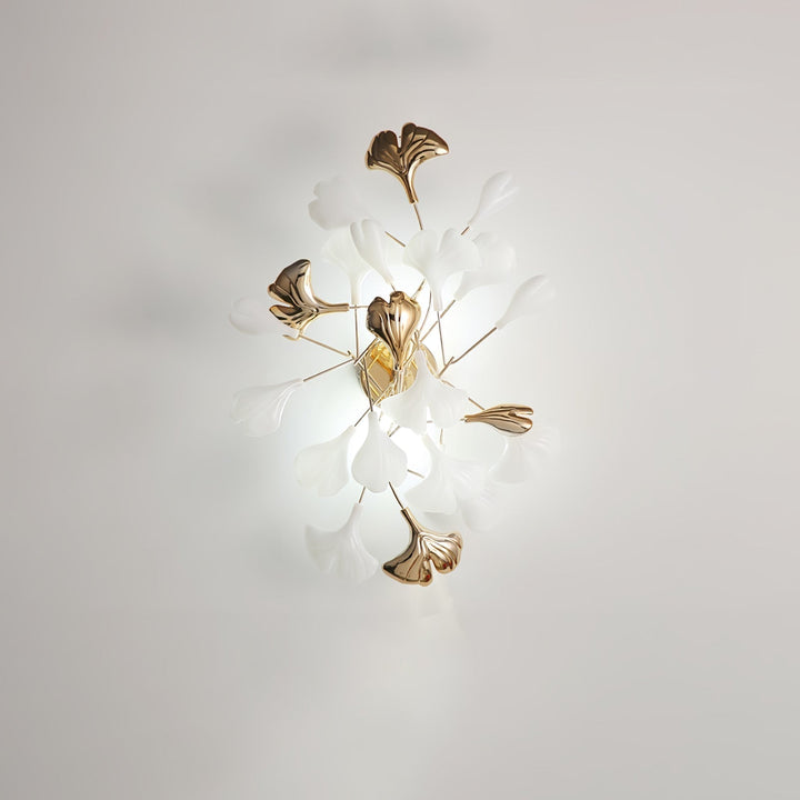 Wylie Applique Murale Postmoderne Luxe Gingko Céramique - Neutralighting