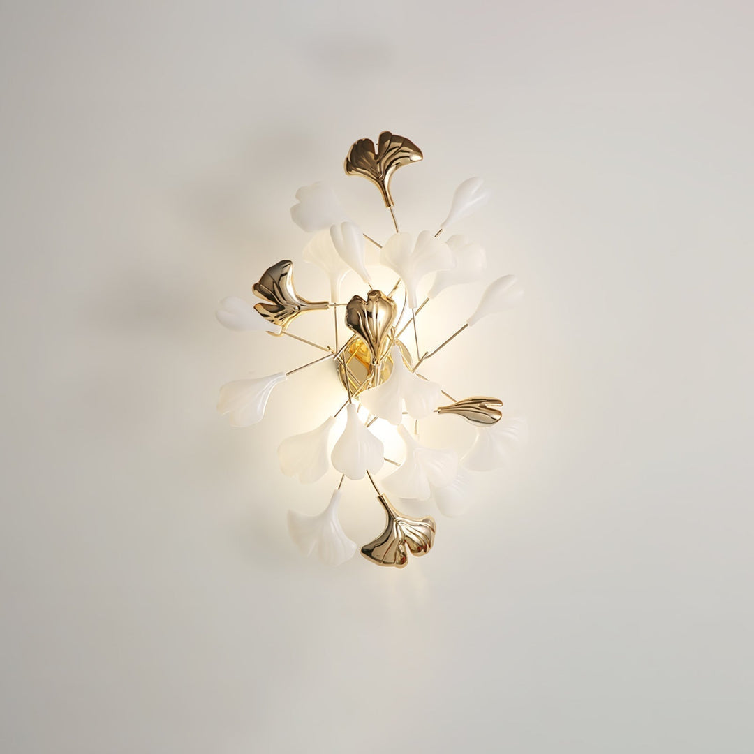 Wylie Applique Murale Postmoderne Luxe Gingko Céramique - Neutralighting