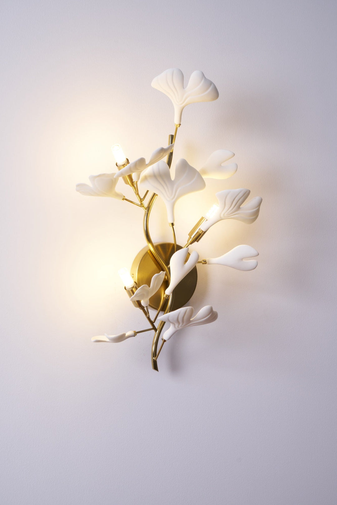 Wylie Applique Murale Postmoderne Luxe Gingko Céramique - Neutralighting