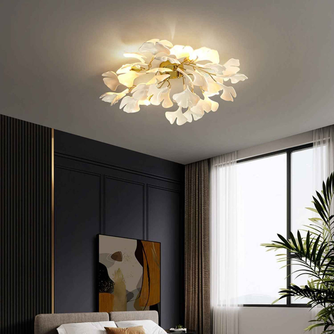 Solara Métal 36cm Doré LED