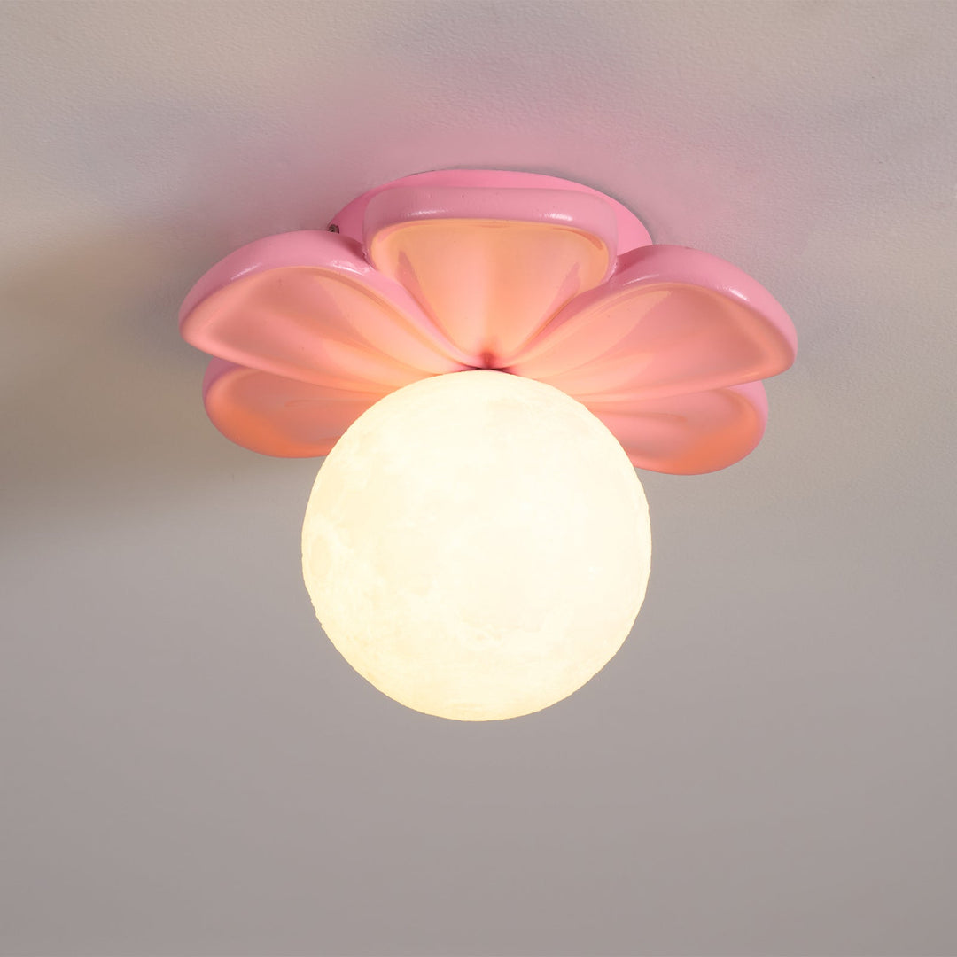 Quip Lampe De Plafond En Résine Fleur Bloom Créativité Individuelle - Neutralighting