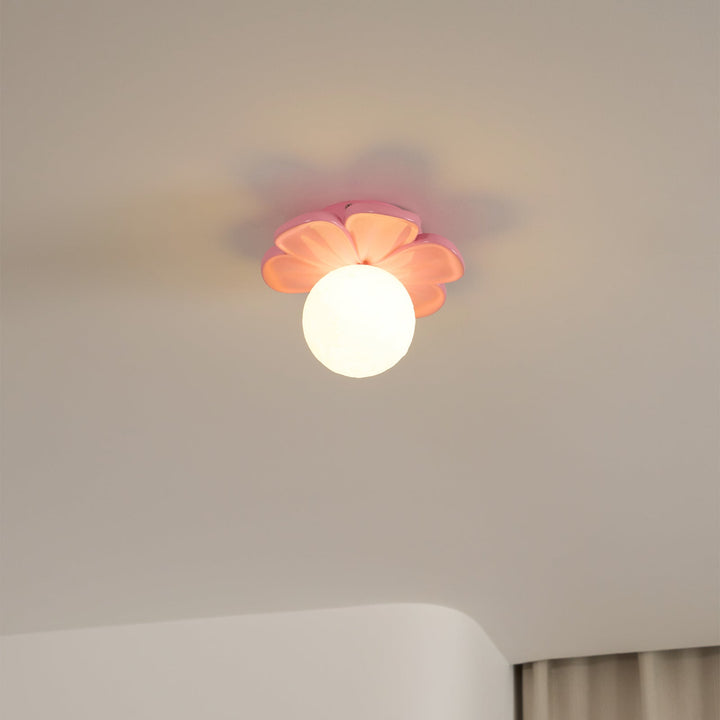 Quip Lampe De Plafond En Résine Fleur Bloom Créativité Individuelle - Neutralighting
