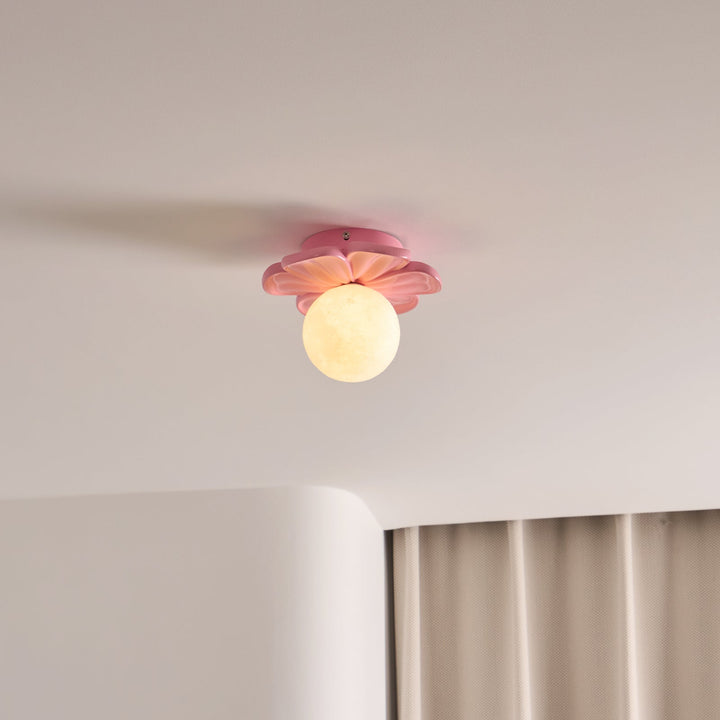 Quip Lampe De Plafond En Résine Fleur Bloom Créativité Individuelle - Neutralighting